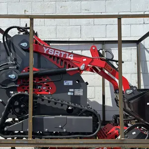 *NEW* AGT INDUSTRIAL YSRT14 MINI SKID STEER LOADER WITH BUCKET, KEYS & REPAIR TOOLBOX - 715 KG LOAD