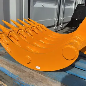 *NEW* GIYI 44" CAT 305 EXCAVATOR BRUSH RAKE ATTACHMENT