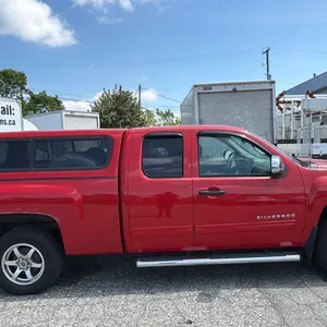 2010 CHEVROLET SILVERADO 1500 LS, 4DR CREW CAB PU, RED, VIN 1GCSKREA8AZ209119,