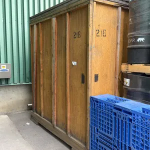 WOOD STORAGE TYPE STRUCTURE. APPROX 6' X 8' X 8'-BUYER TO CONFIRM.