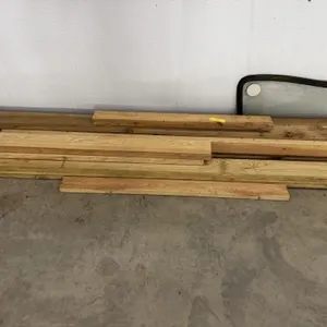 Assorted lumber. Has been kept in shop.