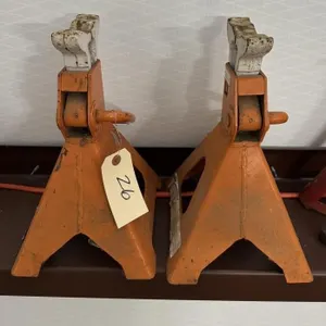 Two Allied 3 ton Jack stands.