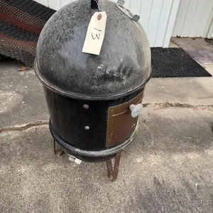 Outdoor mini smoker.