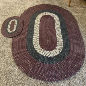 2 - Oval Braided Rugs