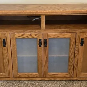 Oak Entertainment Stand