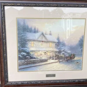 Thomas Kinkade Framed Print