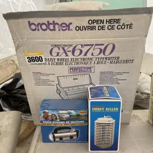 Type Writer, Radio & Insect Killer