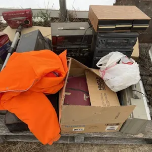 Pallet of Stereo's, Cassette Players & More