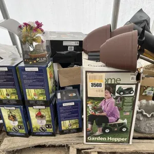 Pallet of Garden Solar Lights & Decorations