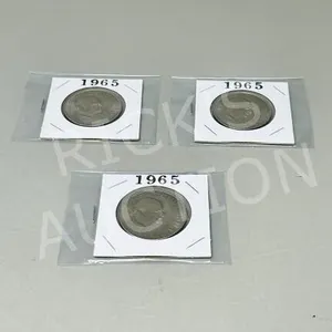 3 - 1965 Churchill commemorative coins
