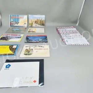 collection of vintage world postcards & envelopes