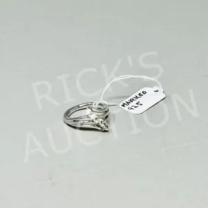 Topaz & 925 silver ring - size 7