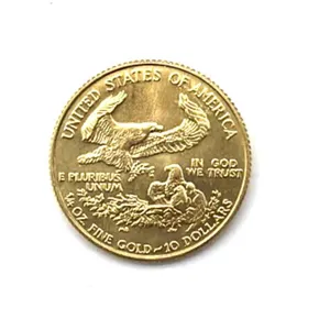 1/4 Oz Fine Gold 1986 Gold Eagle 10 Dollars