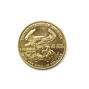 1/4 Oz Fine Gold 1986 Gold Eagle 10 Dollars