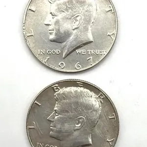 (2) 1967 Kennedy Half Dollars