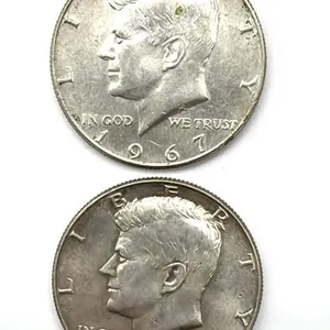 (2) 1967 Kennedy Half Dollars