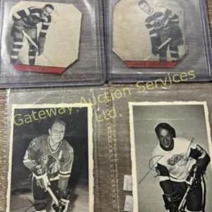 Gordie Howe, Bobby Hall signed collectable