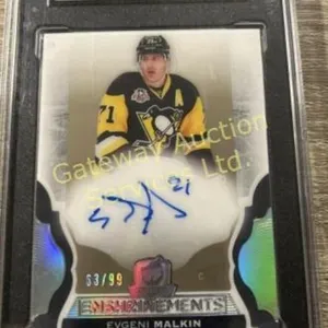 Upper deck Collectable graded autographed