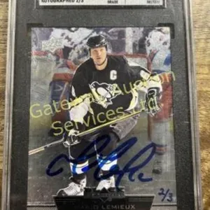 2019, 2020 upper deck, Mario Lemieux,