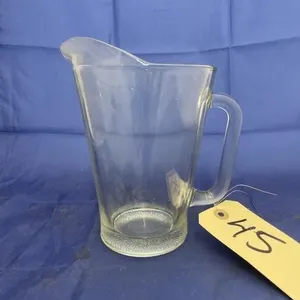 Clear Glass Pitcher