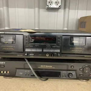 2 Pcs - Pioneer CT-W503R Cassette Player +