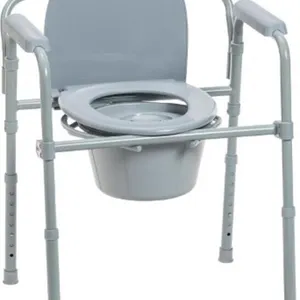 Drive Medical Folding Bedside Commode Chair