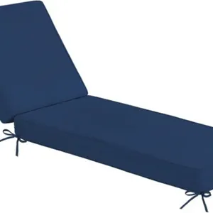 Sundale Olefin Chaise Cushion, Dark Blue