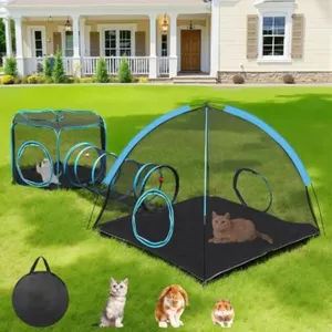 Outdoor Cat Enclosure: 3-in-1 Catio