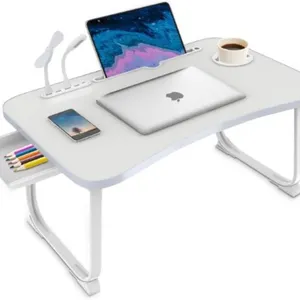 Fayquaze Laptop Bed Desk with USB Port