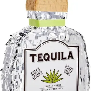 Sparkle and Bash Pinata Tequila Bottle Shape -
