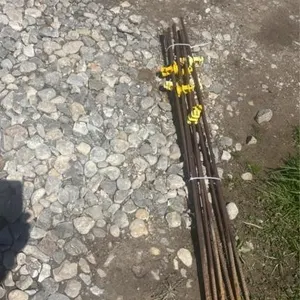 Electric fence stakes
