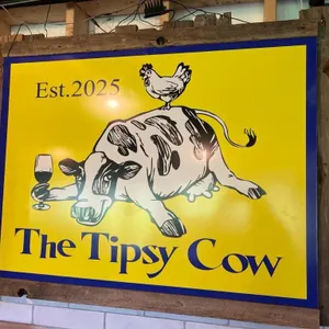 The Tipsy Cow Bar Sign 40x48in