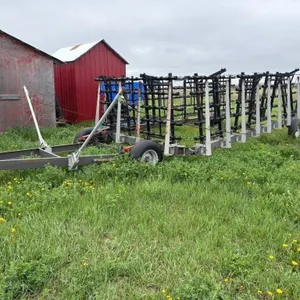 50 FT. INLAND SPRING TOOTH HARROWS