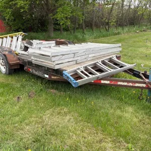 16 FT. BUMPER PULL FLAT DECK