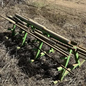 STEEL RACK W/ MISC SIZES SHAFTS
