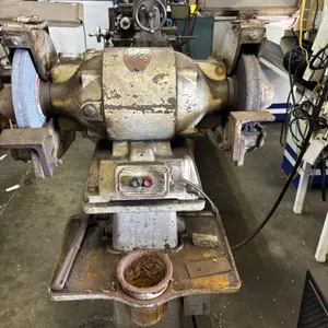 Large 220 volt, bench grinder, single phase, GMF industrial-duty model.