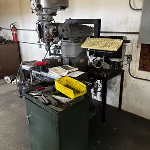 "Bridgeport Series I Vertical Milling Machine, Variable-speed knee mill with digital readout (DRO),