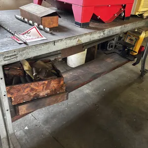 Worktable on wheels 72 x 29 x 33 inches