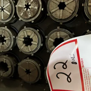 Bendix Precision Multisize Collet Set, Assorted multisize collets in fitted metal storage case.