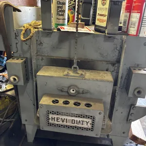 Hevi-Duty heat treater, designed to reach high temperatures, sometimes up to 2300°F depending on the