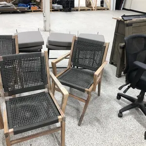 (3) Bar Stools, (1) Office Chair and (3) Patio Chairs (1 Needs Repair)
 UNRESERVED