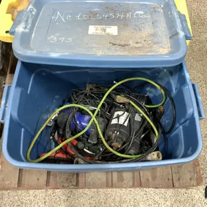Tote of Cords, Air Pumps, Water Pump and More
 UNRESERVED
