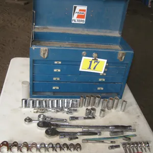 Large Tool Box with Tools