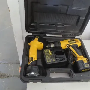DeWalt Combo 12V Rechargeable 1/2" Drill & Flashlight c/w (2) Batteries, Charger, & Case.