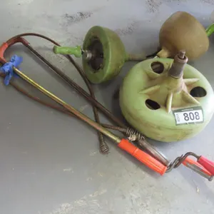 Lot - Manual Sewer Snakes.
