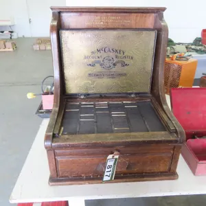 Antique "The McCaskey" Account Register.