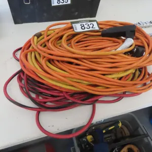 Lot - (4) Assorted Extension Cords.
