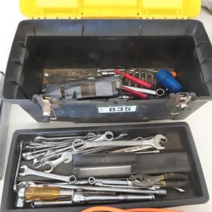 Lot - Tool Box w/ Variety of Tools.