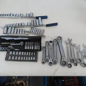 Lot - Variety of Socket Sets, Stubby Wrenches, Ratchet Wrenches.