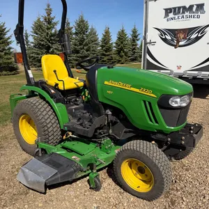 2010 John Deere 2320 FWA Utility Tractor w/ 62D Belly Mower & iMatch 3pt Q/A , S/N LV2320H 303234, 581hrs, Shedded, Original Owner, Comes with 5 @ 20 
